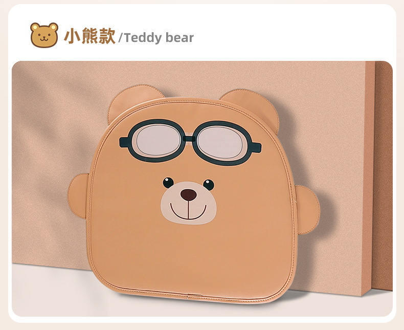 Car Seat Anti-Kick Pad, Cute Cartoon Car Rear Seat Anti-Dirt Pad, Car Seat Back Protection Pad for Interior Decoration