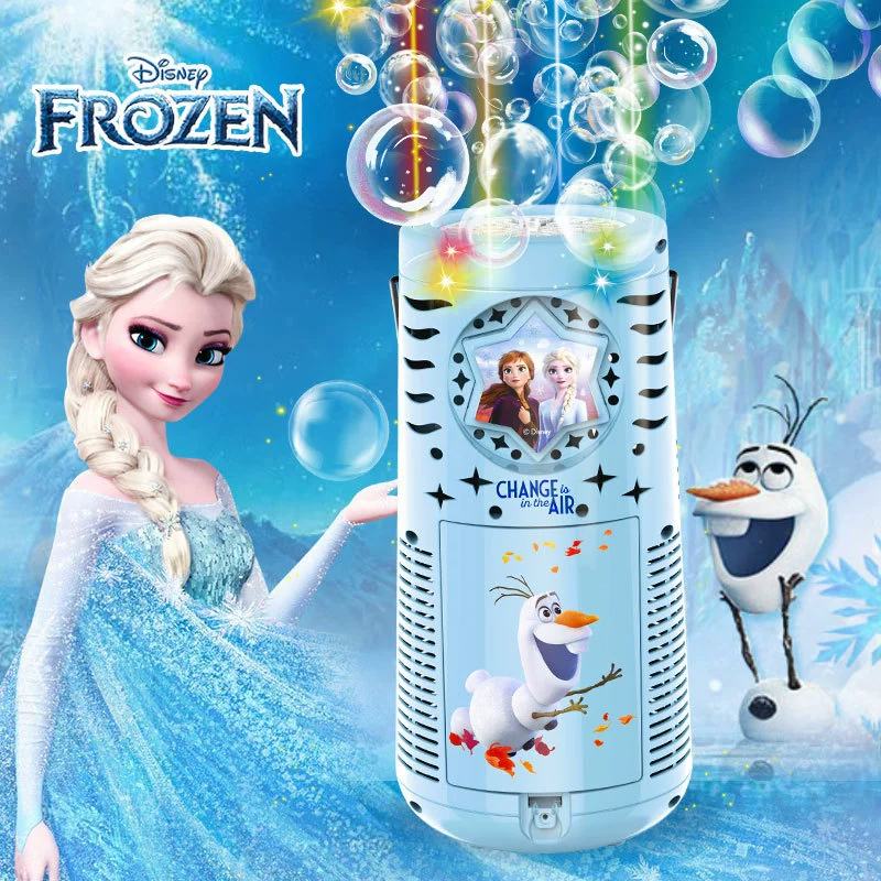 Disney, strawberry, bubble machine, automatic travel bubble gun, toy, fully automatic, new collection, Birthday gift