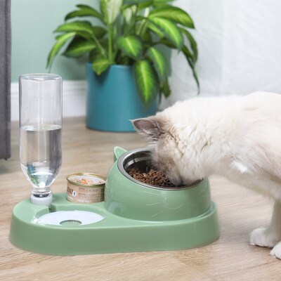 Cat food automatic feeder drinking water bowl Cat food automatic Feeder