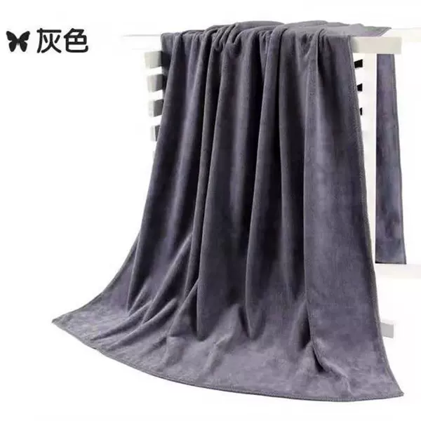Men [can be wrapped in bath towel] gray [cannot be worn]