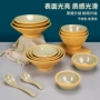 定制a5密胺仿瓷斗笠碗