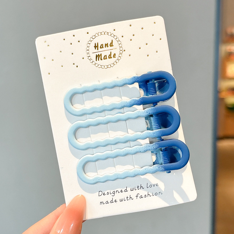 La nueva horquilla de dopamina rosa, la horquilla de flequillo lateral de alta calidad, los accesorios para el cabello de principios de primavera dulces y lindos, la pinza lateral de todo fósforo