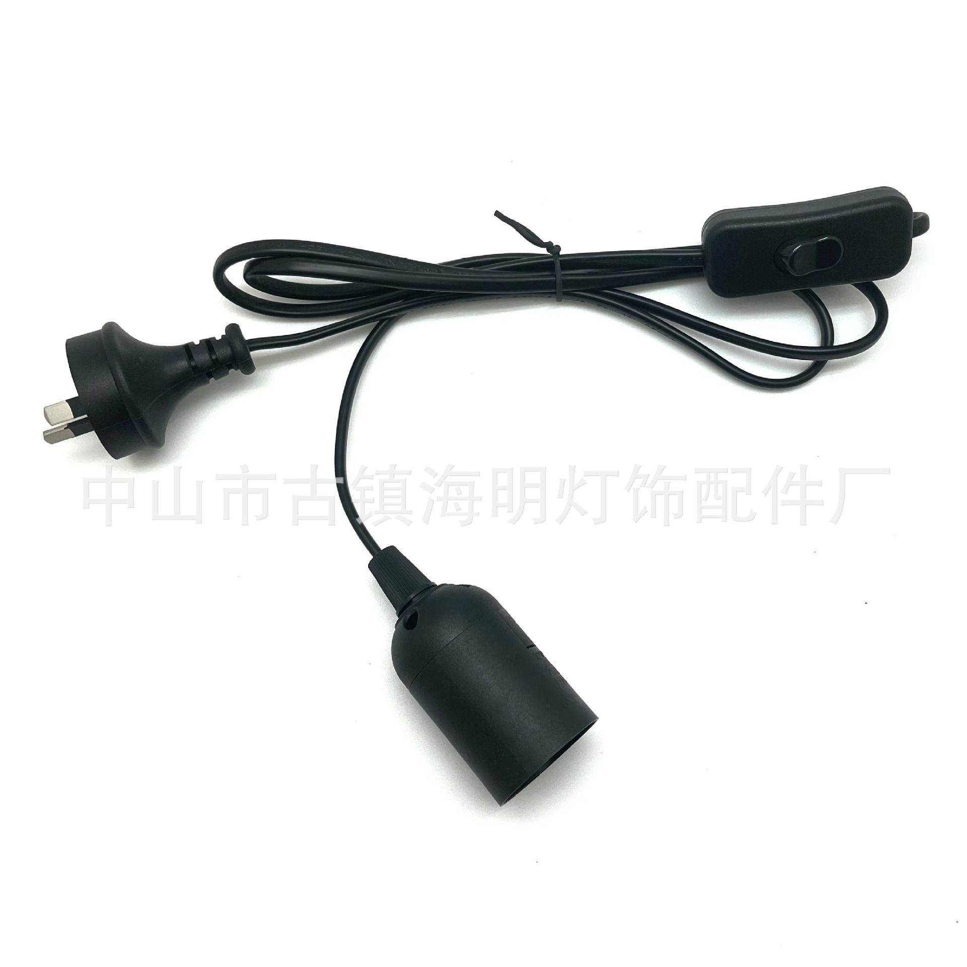 澳大利亚开关线 澳洲两插电源线 盐灯线澳规开关盐灯线 SAA电源线