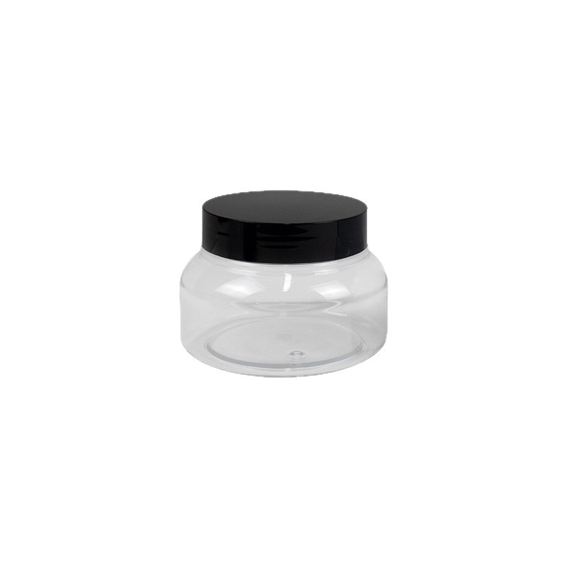 En stock botella de crema botella de boca ancha botella de vientre grande crema sub-botella de plástico cosmético botella de crema material de embalaje 150g