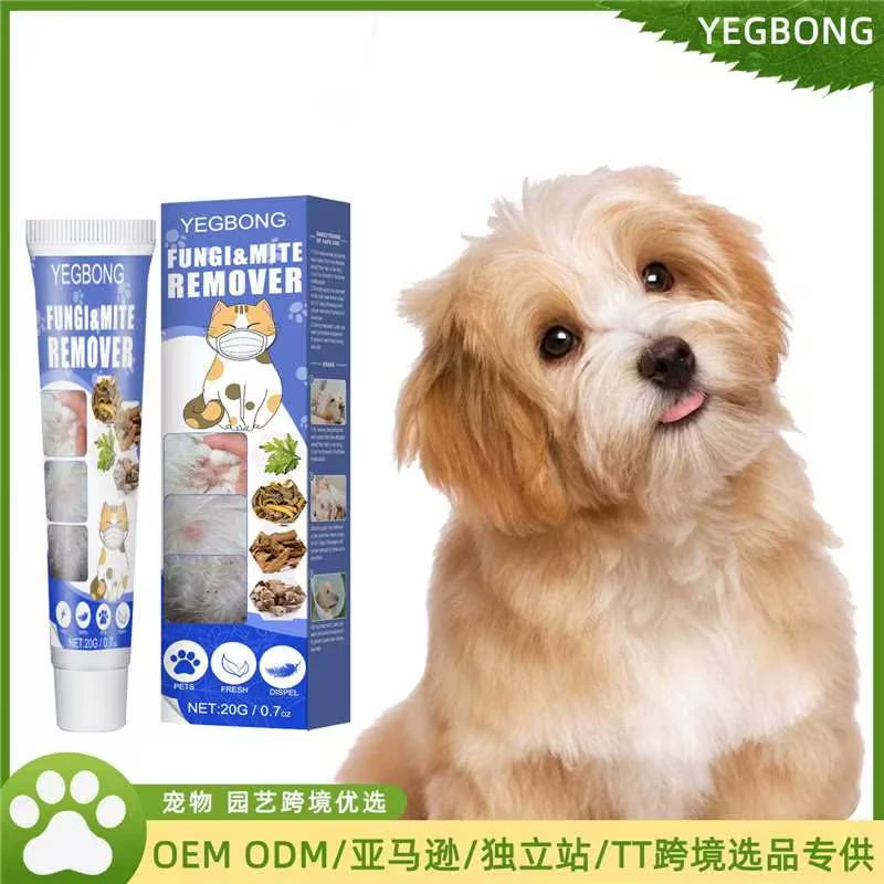 Крем для ухода за животными Yegbong — ежедневный местный крем для собак и кошек, который помогает снять дискомфорт на коже.