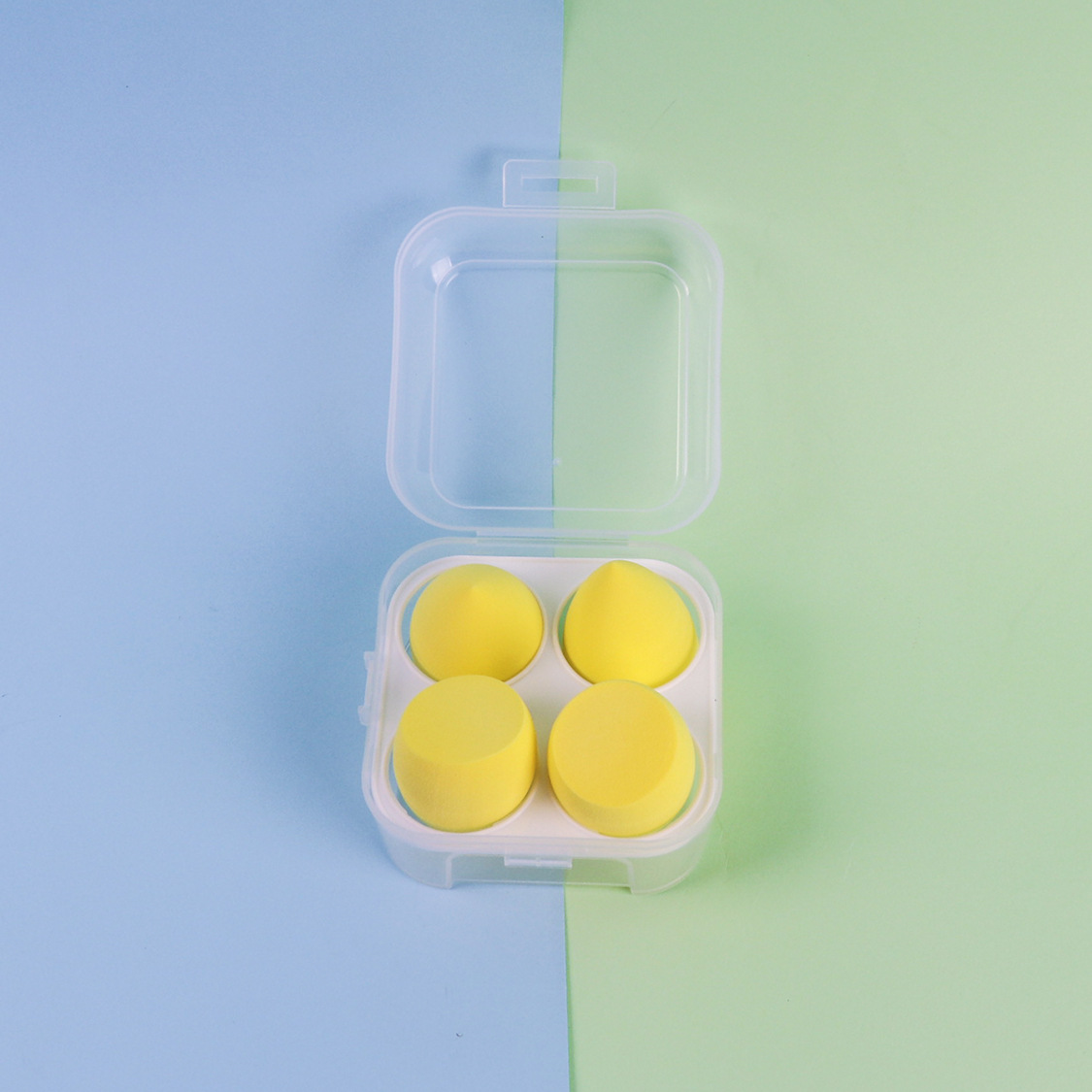 35g Weight Beauty Egg Box Makeup Tools Types 200 Quantity Hydrophilic Polyurethane Material Solid Color Pattern Simple Style Style Simple Style Solid Color Hydrophilic Polyurethane Beauty Egg Box 1 Piece 2