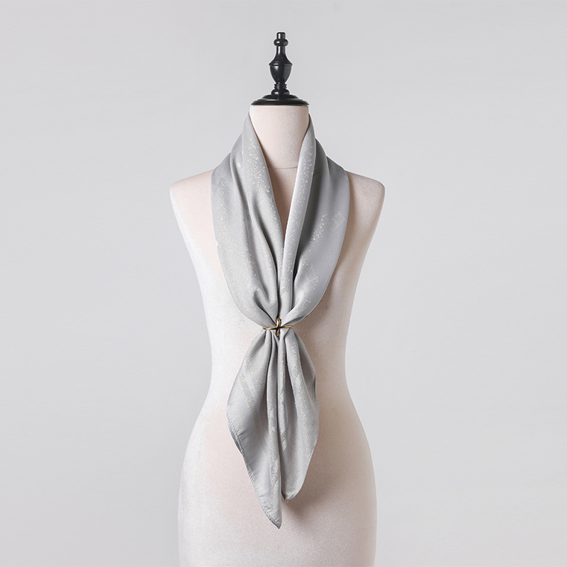 Turkish Women's Solid Colour Hijab Exquisite Multi-functional Shawl_voghion.com