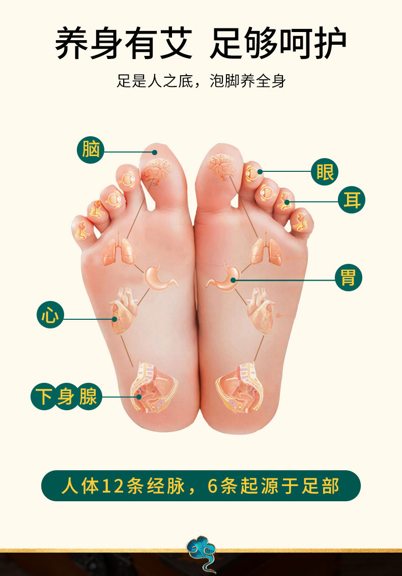 12-Herb Foot Soak Pack 30g x 30 Bags Mugwort Ginger Sichuan Pepper Herbal Foot Bath for All Seasons quality and texture