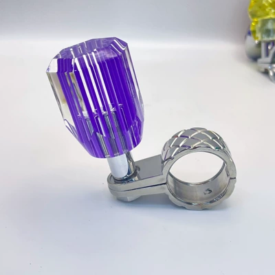 Truck Steering Assist Device — Steering wheel booster - lines-purple