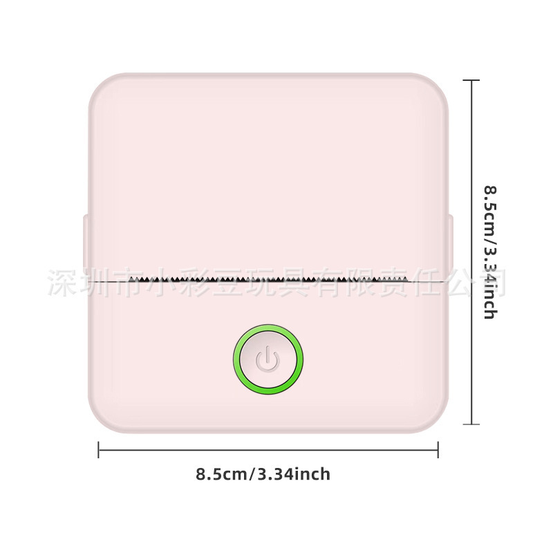 Amazon's Best-Selling Portable Mini Printer Wireless Can Be Connected to Mobile Phone Bluetooth Small Home Photo Printer