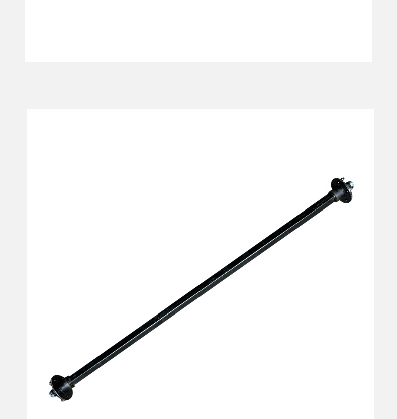 Factory Direct Sales Practical Axle Snack Cart Cold Drink Cart Axle Assembly Size Can Be Customized Small Trailer Rv Axle