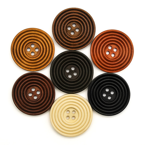 Dropshipping wooden mosquito repellent buttons wooden buttons wooden shirt buttons sweater wooden buttons coat trousers buttons