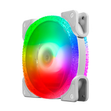 新款电脑机箱风扇神光同步静音遥控自动幻彩RGB风扇套装电脑风扇