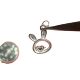 New Foot Silver 999 Sterling Silver Plain Silver Body Silver DIY Accessories Bamboo Lotus Bow Plain Circle Pixiu 3D Hard Silver