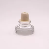 Фабрика оптом хрустальная крышка стеклянная крышка полимерная пробка винной бутылки каждой формы крышка винной бутылки может быть напечатана логотипом