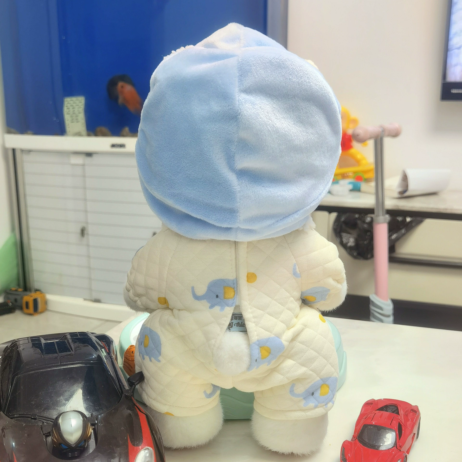 Plush down jacket, toy, changeable winter doll, internet celebrity, 30cm