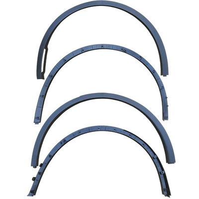 Tesla Model Y wheel arches, front Wheel eyebrow