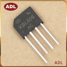 �µ��� KBL606 ������ 6A600V Բ���Ŷ� ����оƬ �������� KBL6