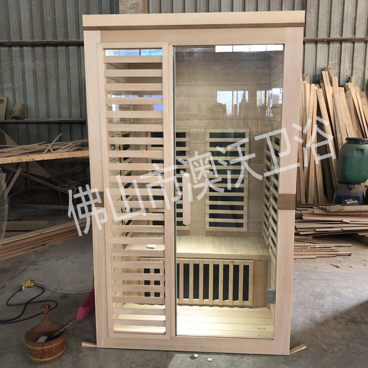 Aowo infrarrojo lejano sudor sala de vapor para el salón de belleza sala de ondas de luz sudor sala de vapor confinamiento en el hogar cabina de sudor sala de sauna