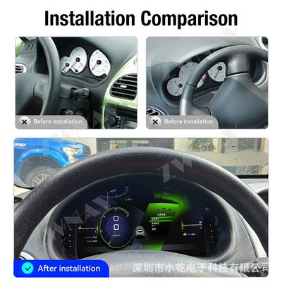 Suitable for 2004-2008 Peugeot 206 models, automobile instrument