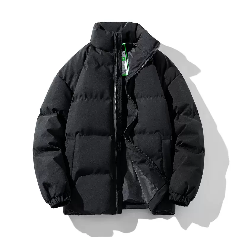 秋冬季新款羽绒棉服男女休闲时尚情侣装立领棉衣潮牌面包服外套男