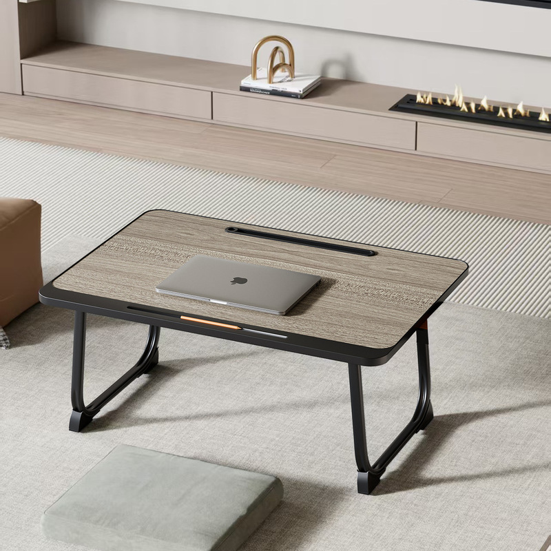 辰一品のコンピュータの机の上の小さいテーブルの怠け者の机の寝室は折り畳みができます。|undefined