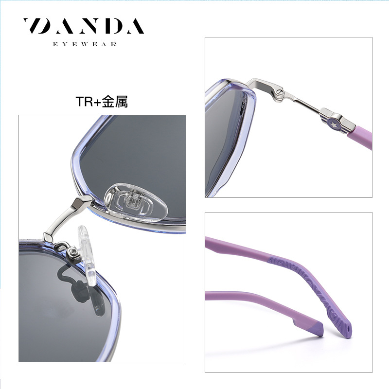 2023 nuevos niños gafas de sol de moda niños y niñas gafas de sol polarizadas TR5129 al aire libre protección solar gafas de sol al por mayor