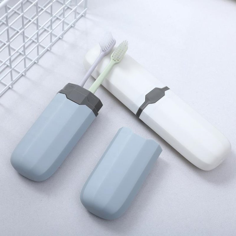 Portable Toothbrush Box Student Travel Toothbrush Box Tableware Box Wholesale display picture 1