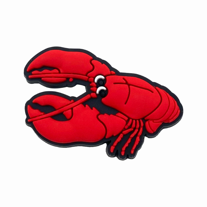 Nueva lindo animal marino agujero de dibujos animados Zapatos de flores zapatos hebilla de goma suave DIY sandalias de verano accesorios de la joyería