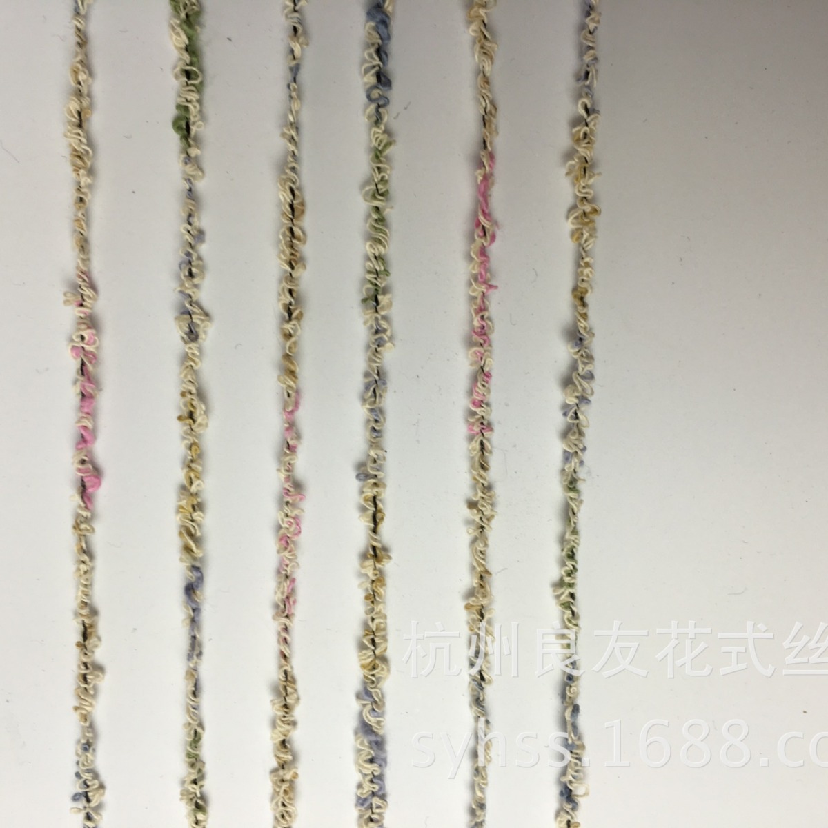 新开发花式纱线886#波形纱