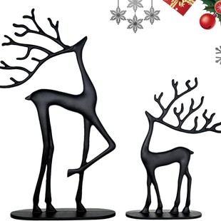 �羳����Set of 2 Black ReindeerStatues�Ͻ��}�Q�Z¹����С�[��