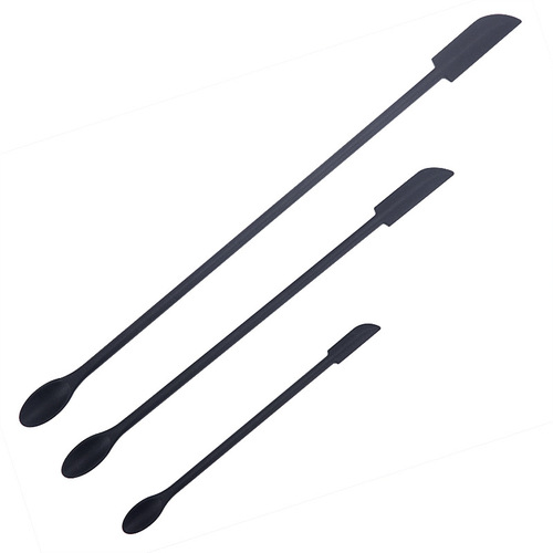New Product Creative Silicone Mini Small Sharp Scraper Set Extended Makeup Bottle Scraper Jam Double-Head Scraper Spatula