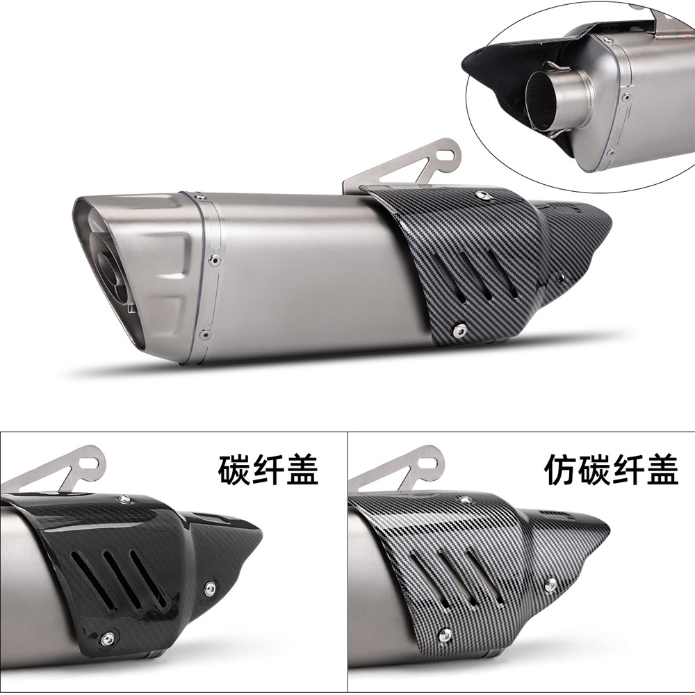 K12—Model B Exhaust Pipe, Industrial and Trade Silencer Exhaust Pipe, Industrial and Trade K12 Tailpipe, Suitable for R3 Zx6R Modification