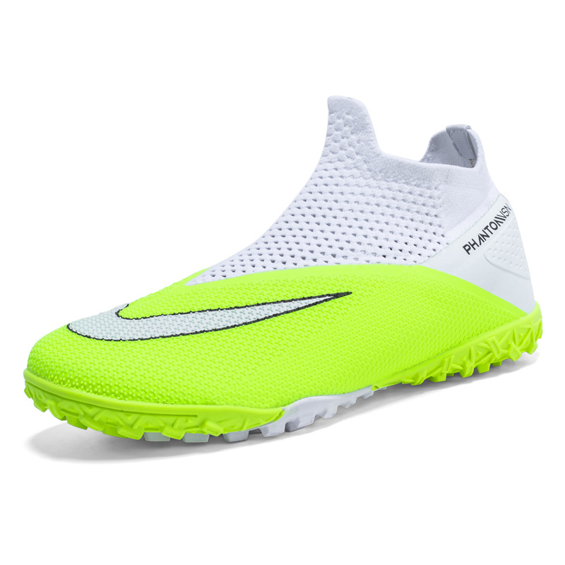 Zapatos de fútbol, uñas rotas de hombre, zapatillas de entrenamiento TF, zapatillas de competición para adultos, zapatillas para adolescentes, educación física para estudiantes, clase de fútbol, zapatillas de fútbol