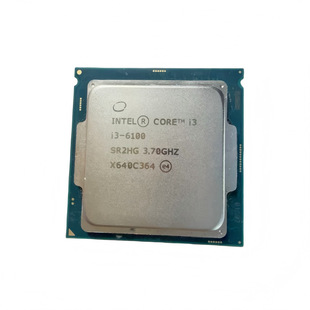 i3-6100 �p���� 3.7GHz 3MB LGA 1151 14�{�� 51W̨ʽ�CɢƬ