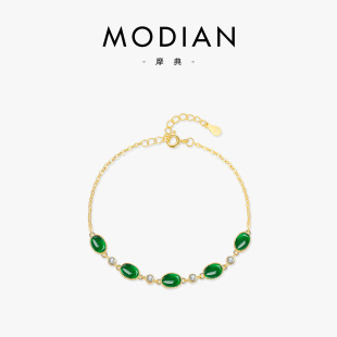MODIANĦ��S925���y��ĸ�Gɫ�������Ů���Ś��|�͹�Chic���L���
