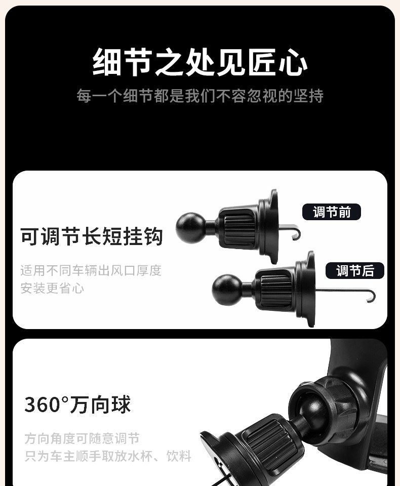 Car-mounted cup holder, milk tea cup holder, car air conditioning vent ashtray holder, beverage rack, multifunctional