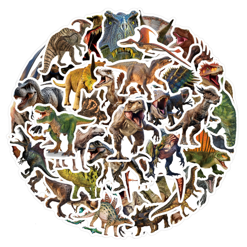 55 Jurassic Dinosaur Tyrannosaurus Rex Realistic Graffiti Stickers Notebook Bicycle Scooter Waterproof Stickers Wholesale 55 Jurassic Dinosaur Tyrannosaurus Rex Realistic Graffiti Stickers Notebook Bicycle Scooter Waterproof Stickers Wholesale