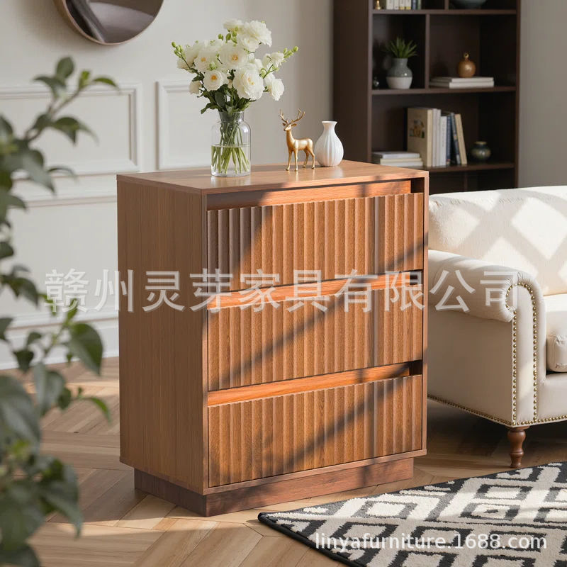 Mesita de noche personalizada transfronteriza con luces LED, recargable, pequeña, sencilla, moderna, para el hogar