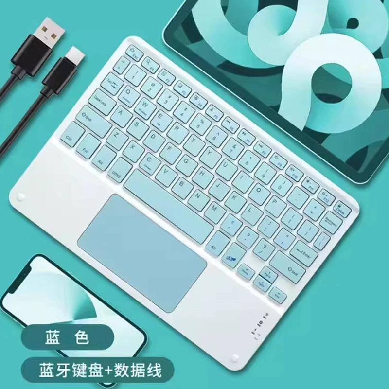 Wireless mute keyboard for office, small laptop, tablet mobile phone, mouse charging, set, bluetooth
