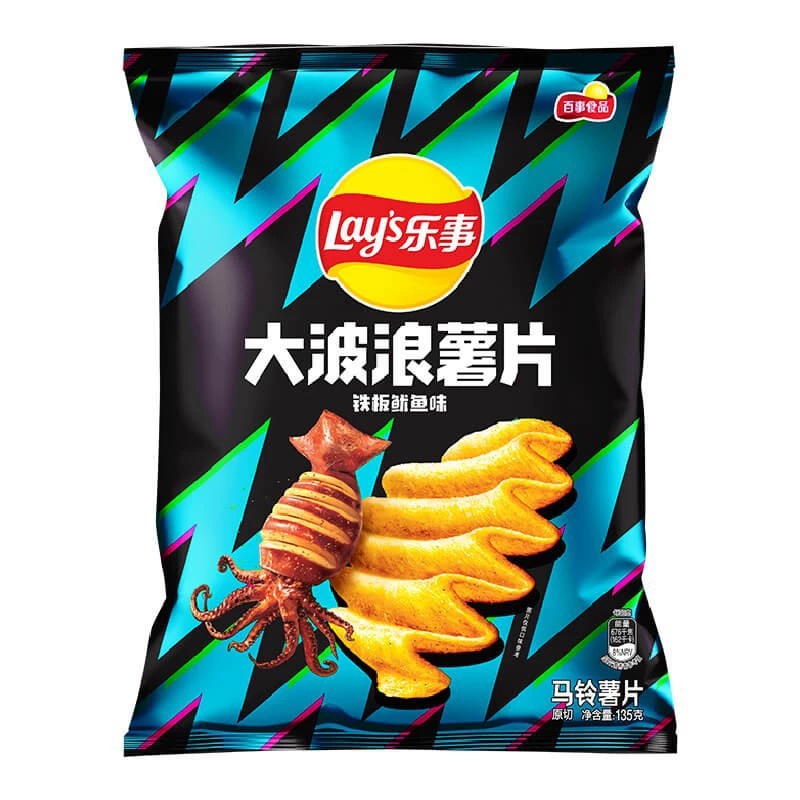 Леши чипсы 135g оригинальный томат и огурец супер большая упаковка деление общежития закуски офис повседневные закуски