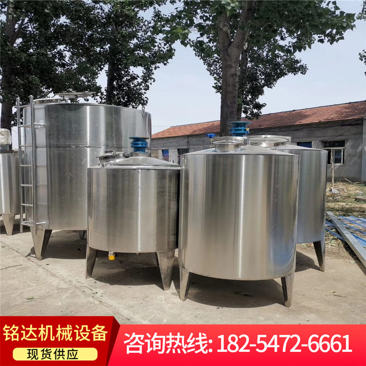 不锈钢储酒罐 304立式储水罐 食品卫生级储液罐5吨 储油罐