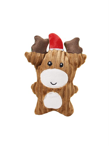 New Pet Plush Talking Christmas Series Chew-resistant Cute Cartoon Dog Toy Wholesale