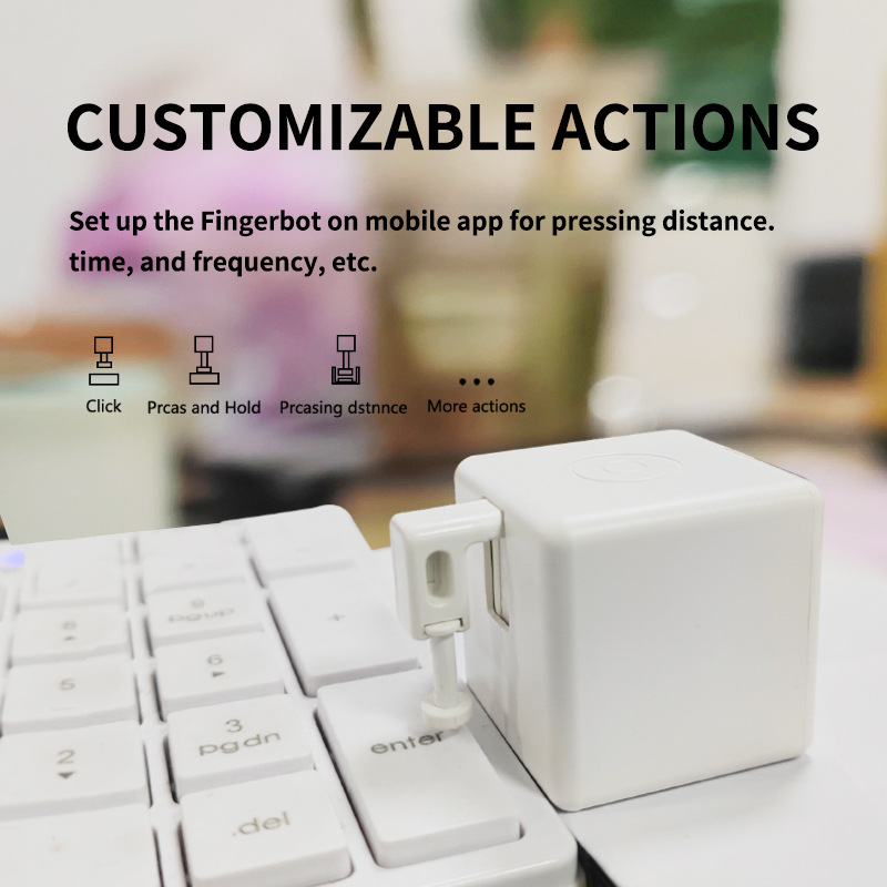 ZigBee Dedo robot Plus control remoto automático timing control de voz inteligente hogar pulgar control remoto