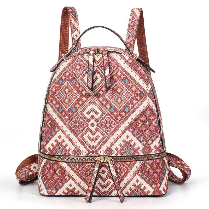 Mochila de estilo nacional 2025, nueva mochila universitaria, estilo extranjero, mochila de moda, bolsa de comercio exterior transfronteriza