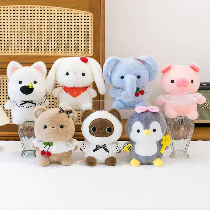 Wholesale 8inch Claw Machine Manufacturers Plush Toys Dolls Wedding Event Giveaways Decoration Promotions