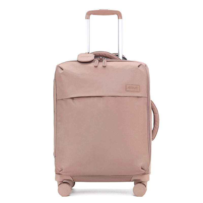Airway ultra-ligero equipaje trolley caso hembra 24 pulgadas Mute maleta masculino caso de tela 20 pulgadas estuche de embarque de alto aspecto