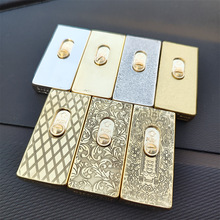 佐罗ZORRO739火柴盒上推开盖自动点火煤油打火机礼盒包装