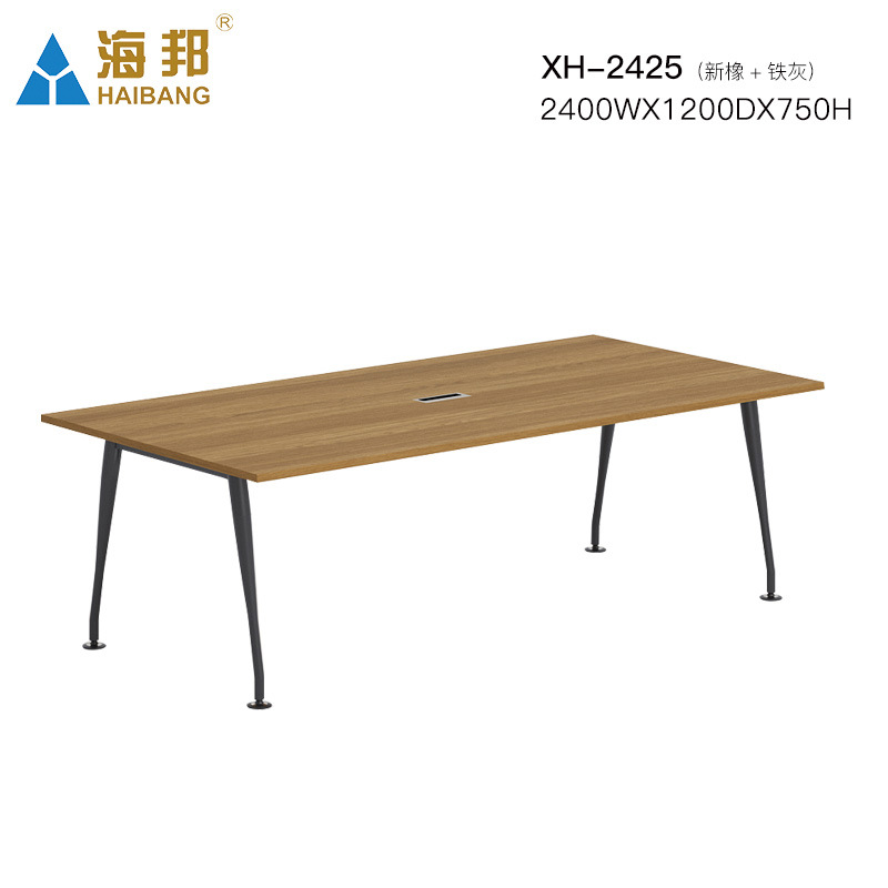 オフィス会議テーブル長テーブル現代シンプル交渉トレーニングテーブルと椅子の組み合わせ6/8/10人長方形デスク