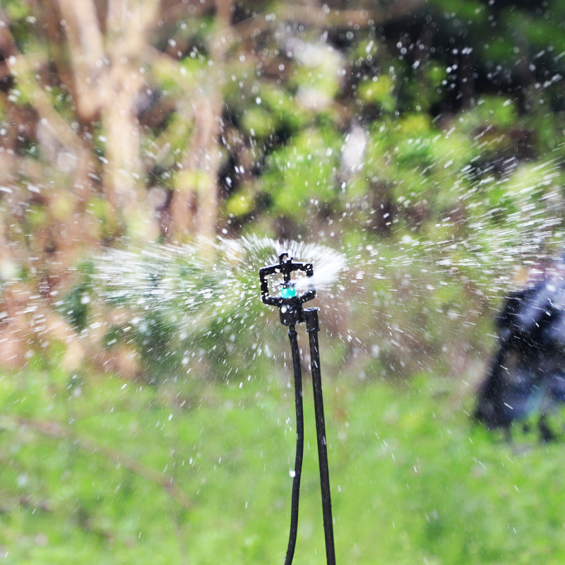 1 / 2 boquilla plana de rosca macho 5M pulverización varilla de fibra inserción integrada boquilla de pulverización conjunto de accesorios de soporte